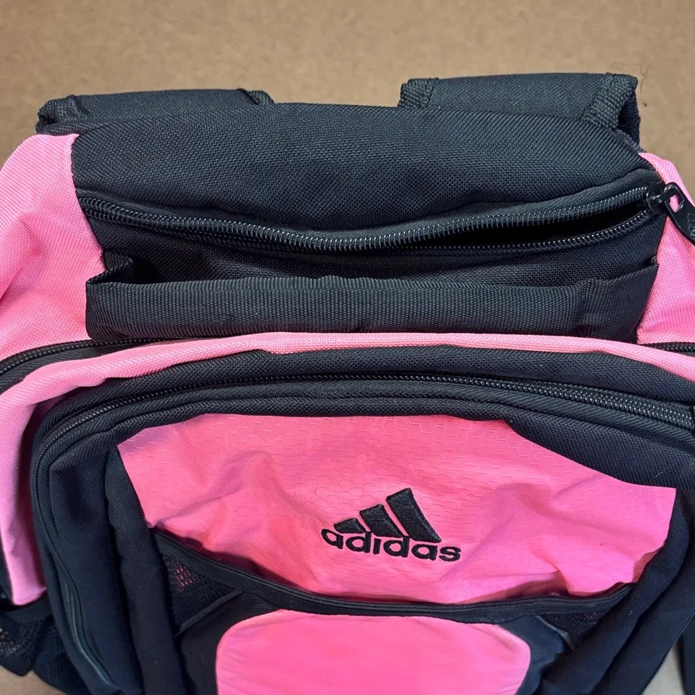 Adidas Pink and Black Backpack - Picture 6 of 9